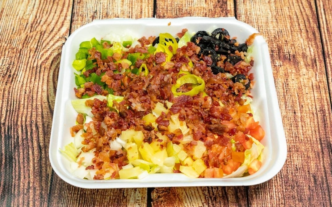 Bacon salad.